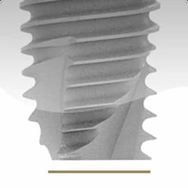 Высокоочищенный титан и точная геометрия резьбы